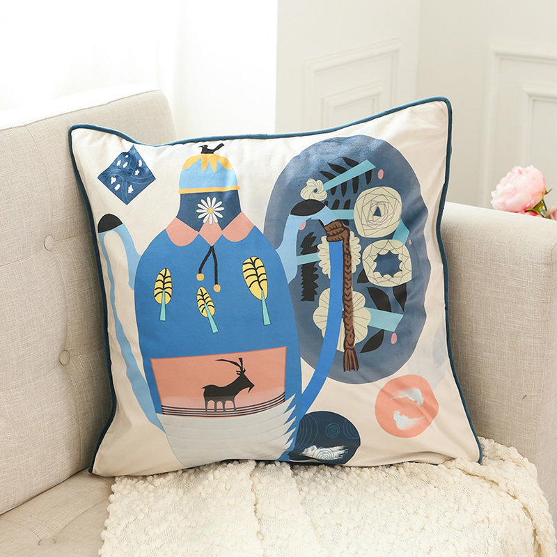 Reversible Pillow Cover