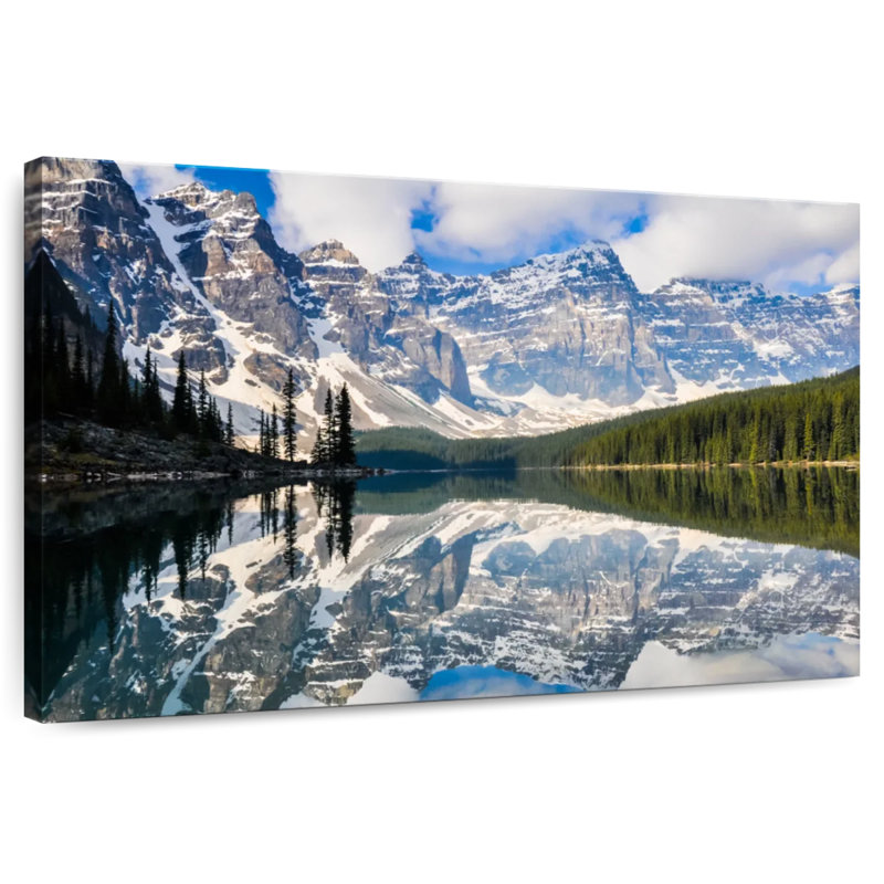 Alvord Spectacular Moraine Lake View, 8" H x 12" W