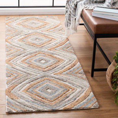 Prower Kilim Hand Tufted Wool Geometric Rug
