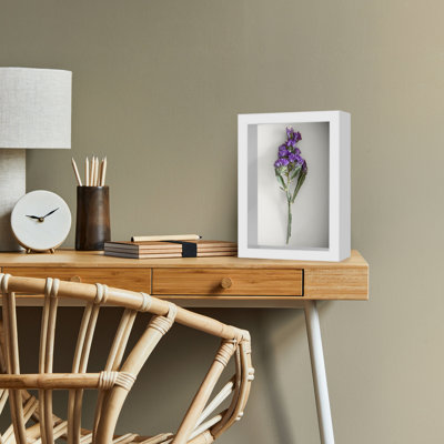 Cadre Delboxillo Shadowbox de 1,5 po de profondeur pour objets avec façade en verre