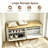 Shoe Storage Bench with 2 Flip Drawers