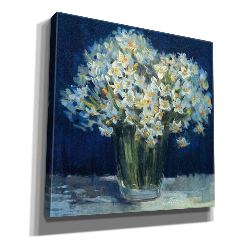 «Aamoni Spring Twilight II V2 On Canvas» par Carol Rowan, reproduction, H 12 po x l 12 po x P 0,75 po