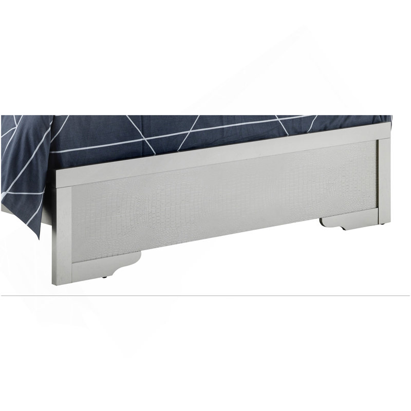 Grand lit, champagne argenté, Argent argent, Grand lit