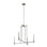 Lustre Mid-Century Art déco Kingston par Kalco