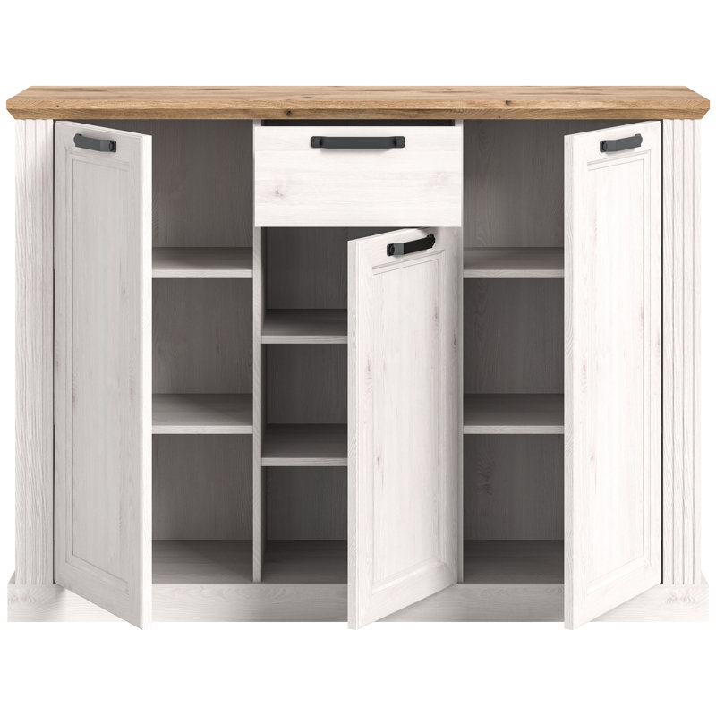 Panto Particle Board Rectangle Accent Cabinet