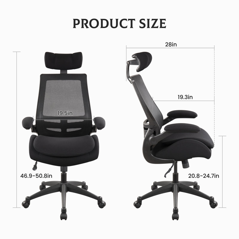 Katalia Mesh Office Chair with Headrest