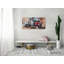 Handmade Industrial Transportation Wall Decor on Metal
