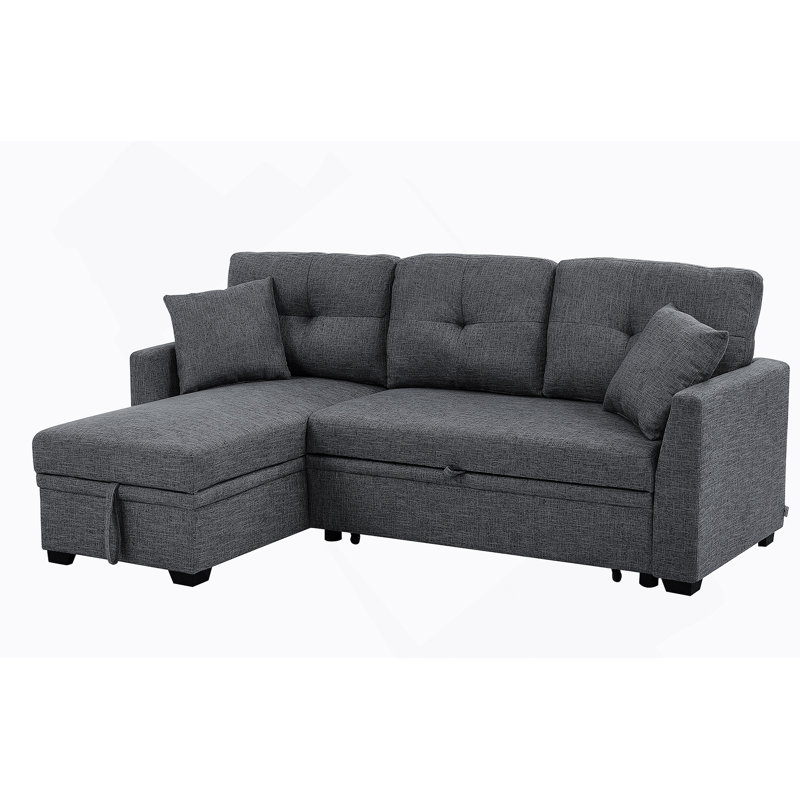 Modular Sleeper Sectional Sofa With Storage