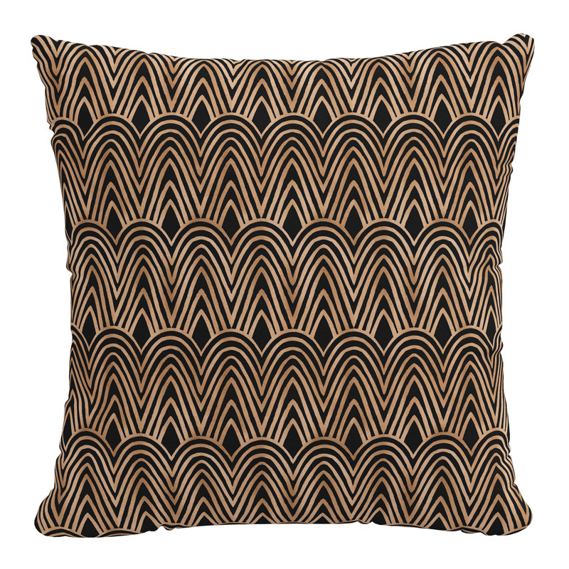 Coussin en coton Millie, Plumes