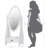 Javin Wood Oval Floor Mirror