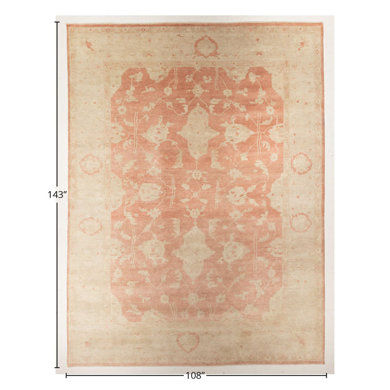 Hand Knotted Abstract Area Rug