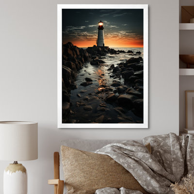 Beelu " Florida Lighthouse At Sunset "