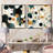 Industrial Chic Polka Dots Pattern - Abstract Shapes Square Collage Set Of 2-101861760-101861759