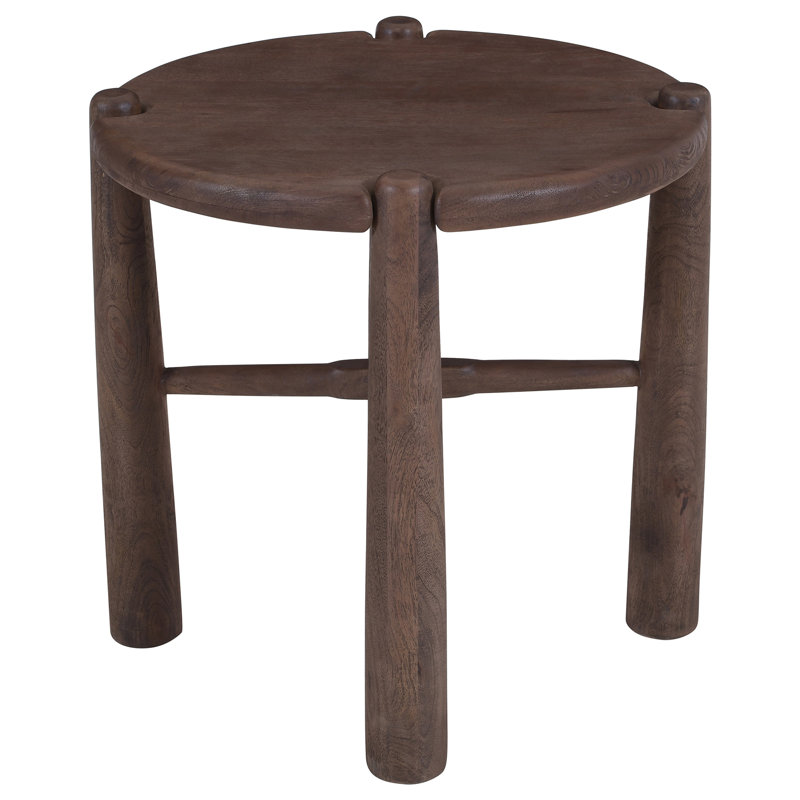 Table d'appoint Carlyn noyer foncé