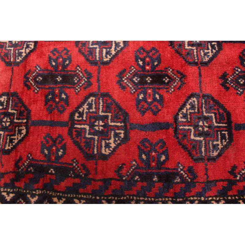 Rizbaft Red Rug 3'10" x 6'6"