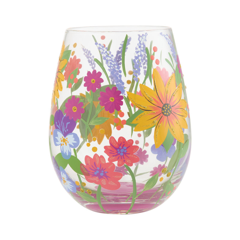 Verre à vin sans pied 20 oz. Enesco Designs par Lolita