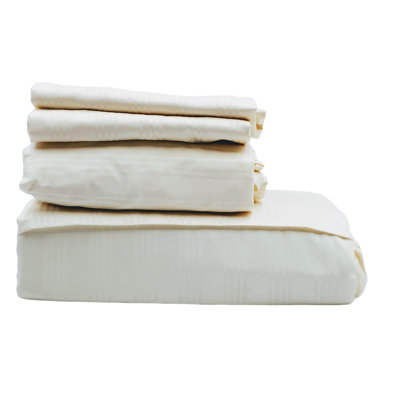 Ensemble de draps 100% coton 400 Tc