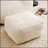 Giant Plush Bean Bag Chair For Adults With Armrests And Footstool -- Comfy Beige Beanbag Chaise Lounge Lazy Floor Sofa Chair For Living Room, Bedroom & Dorm-1931240923