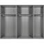 Sahalie 3 Door Manufactured Wood Wardrobe-893307965-893307963