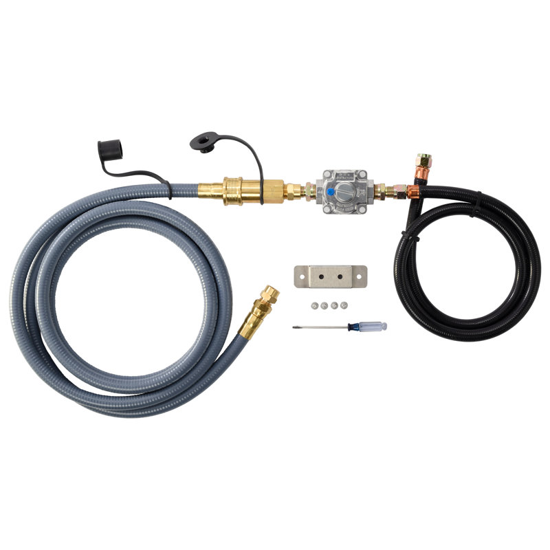 TYTUS 120-inch Natural Gas Conversion Kit with Polymer Hose