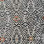 Tapis noir d'intérieur à motif géométrique fumée Hause-1809830076