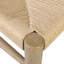 Brielle Upholstered Stool with Solid Wood Frame