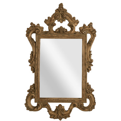 Coonrod Solid Wood Flat Mirror