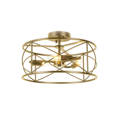 Yul Semi Flush Mount