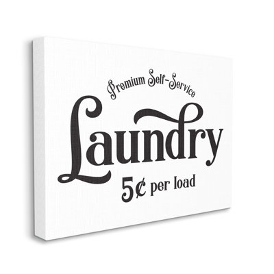 «Vintage Laundry Premium Premium» par Lettrage et doublure - Publicité