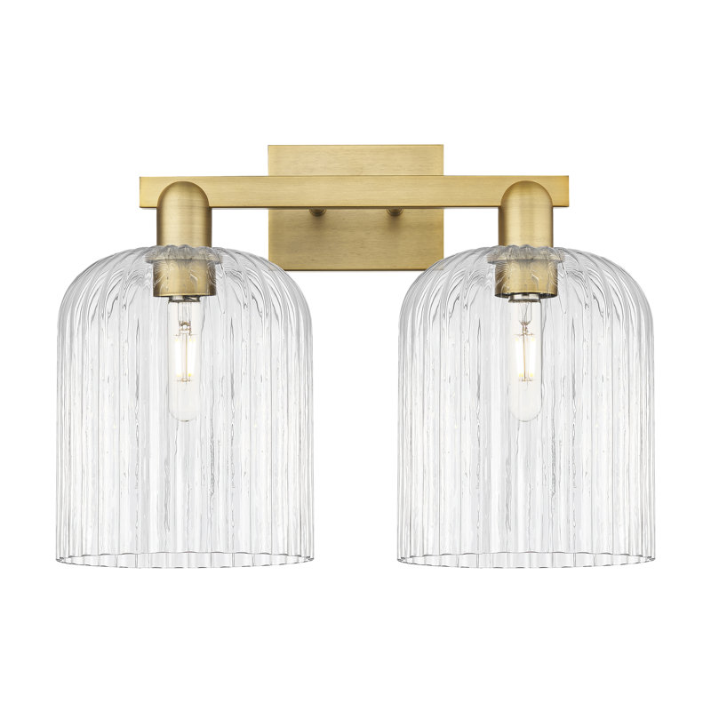 Bridal Veil 2 - Light Vanity Light, Bleu / noir mat