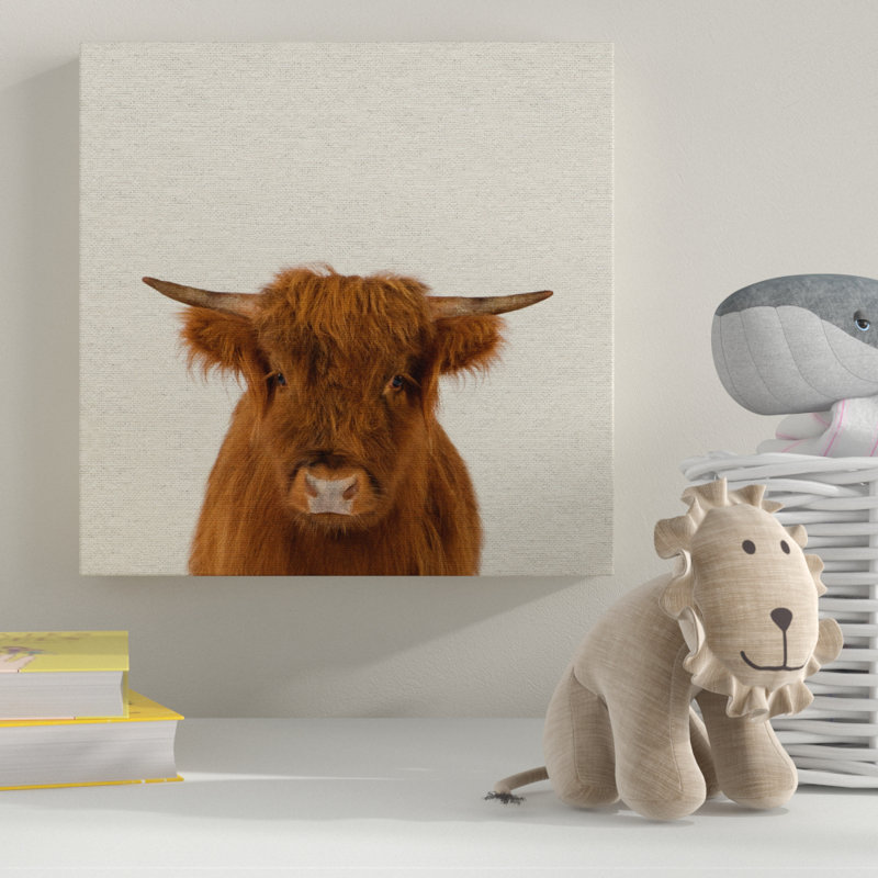 «Sleepy Buffalo», reproduction sur toile, H 48 po x l 48 po x P 1,5 po