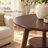 Mid-Century Solid Rubber Wood End Table With 2-Tier Storage Shelf-1191130886