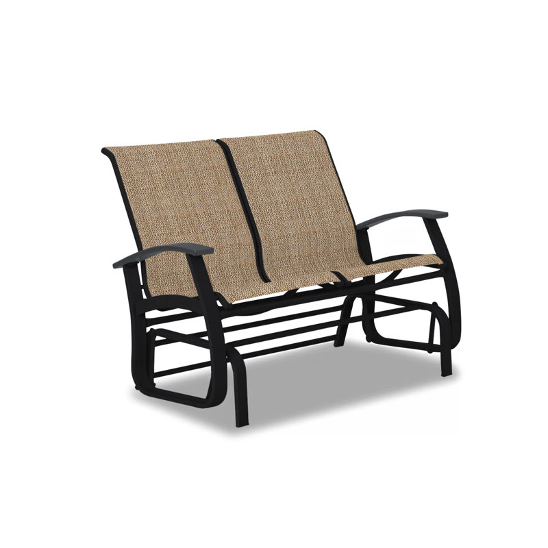 Banc oscillant Askar, Graphite classique P30, Noir texturé, Nickel