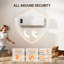 HOMCOM 2000W Ceramic Electric Heater with Fan Wall Heater-119626071
