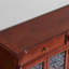 Buffet en bois massif brun noisette