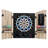 MD Sports Elmhurst Electronic Dartboard Cabinet with Digital Scorekeeping and Soft Tip Dart Set