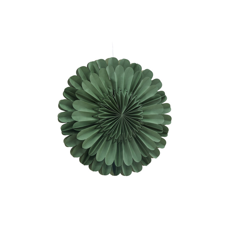 Ellent 1 - Light Geometric Pendant, Green