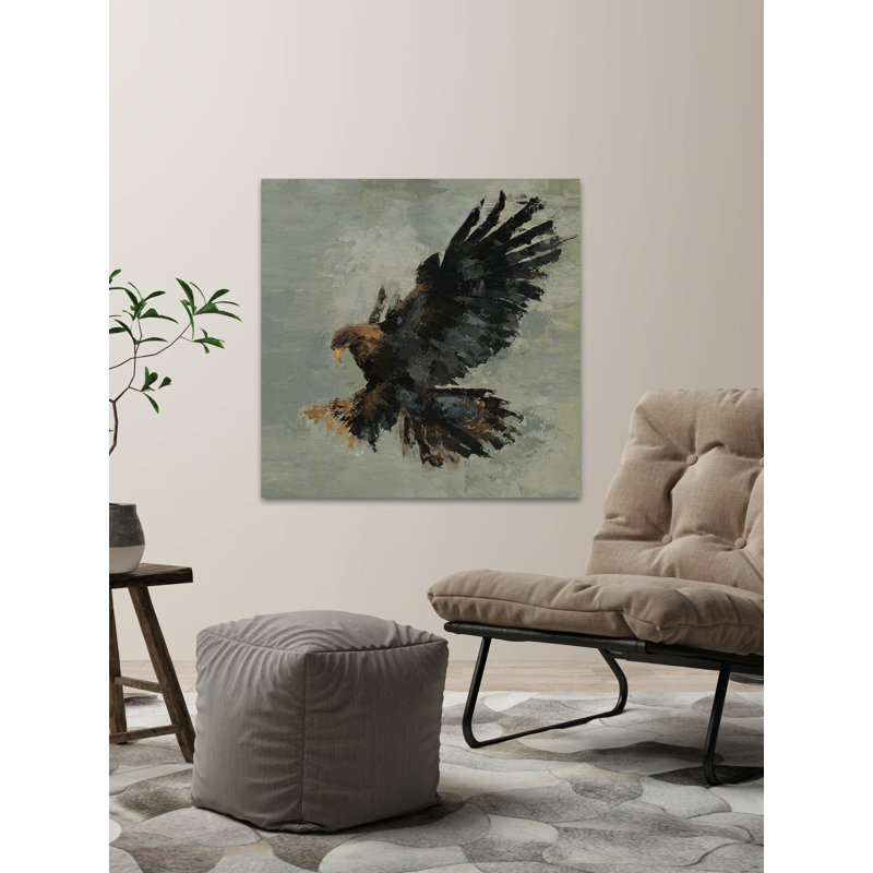 Parvez Taj - Wrapped Canvas Painting, 30cm H x 30cm W