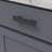 Bungalow Collection Rectangular Pull - 3" & 3-3/4" Center to Center Cabinet Pull Matte Black - Transitional, Coastal Hardware for Drawers & Cabinets-92697356