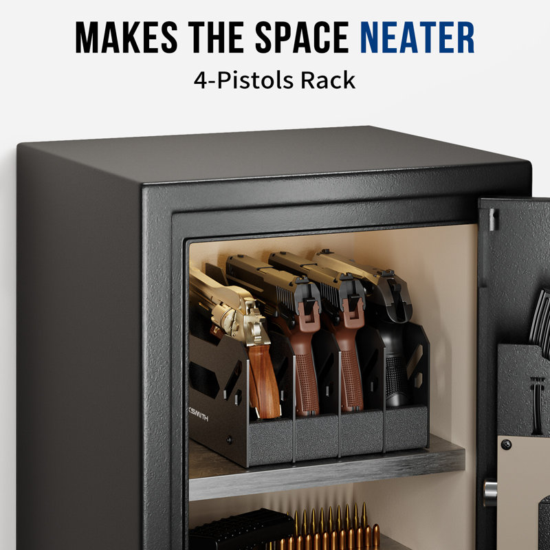 Le porte-pistolet peut contenir 4 pistolets