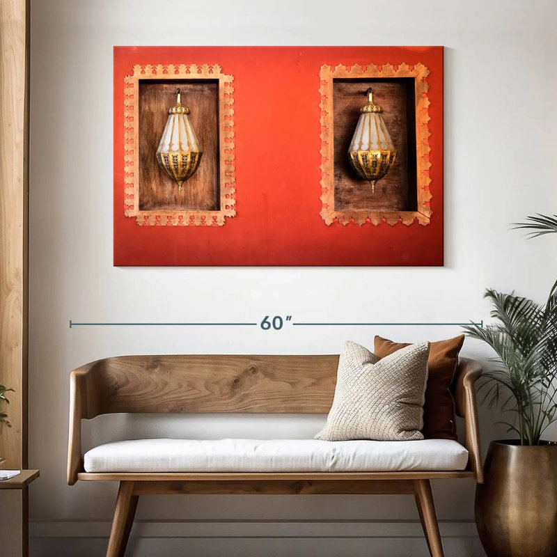 Lampes murales marocaines Kerner, H 32 po x l 48 po