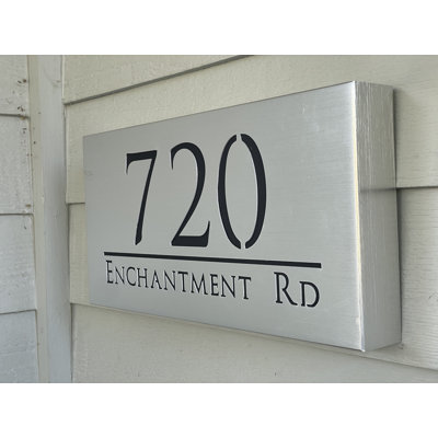Rectangle Wall Plaque