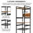 Heavy-duty 3D printer storage rack with T-shaped consumable support