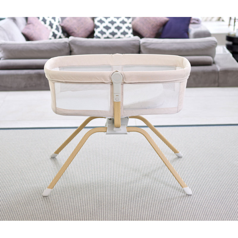 Air Motion Gliding Crib, Cream