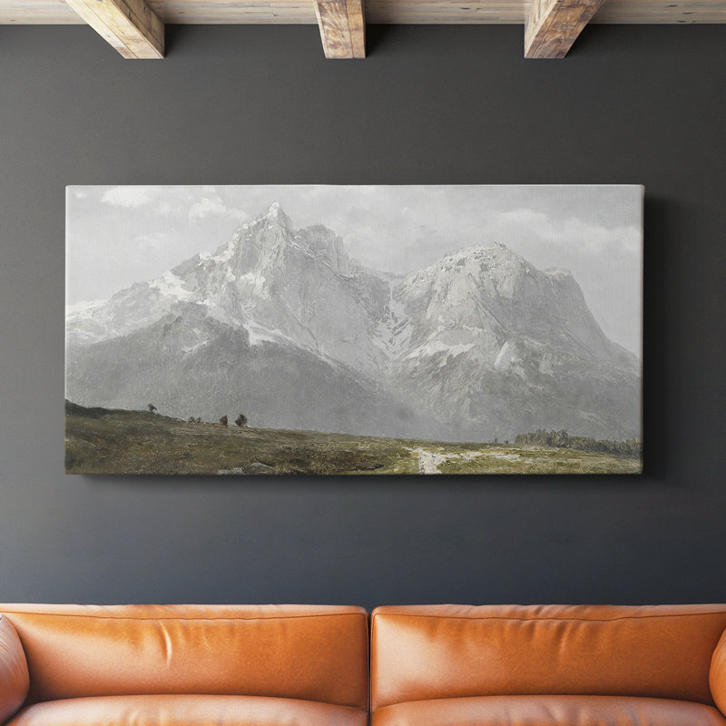 Série paysage - DCCC XXVII - Toile tendue avec châssis - Prêt à être accroché, H 16 po x l 32 po