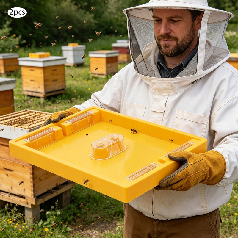 2 Pack 10-Frame Bee Top Feeders