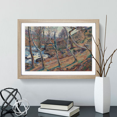 The Mill Through the Trees by Camille Pissarro - Picture Frame Painting