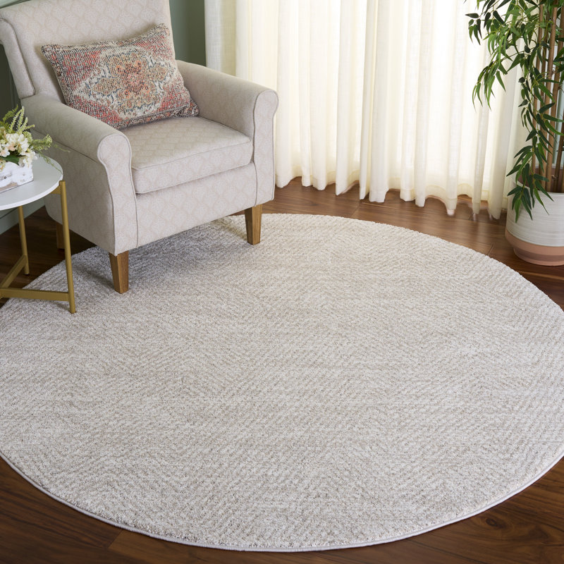 Northport 406 Performance Abstract Rug, Round 6'7"
