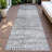 Machine Washable Indoor/Outdoor Orlando ACN2137 Striped Rug-871582986