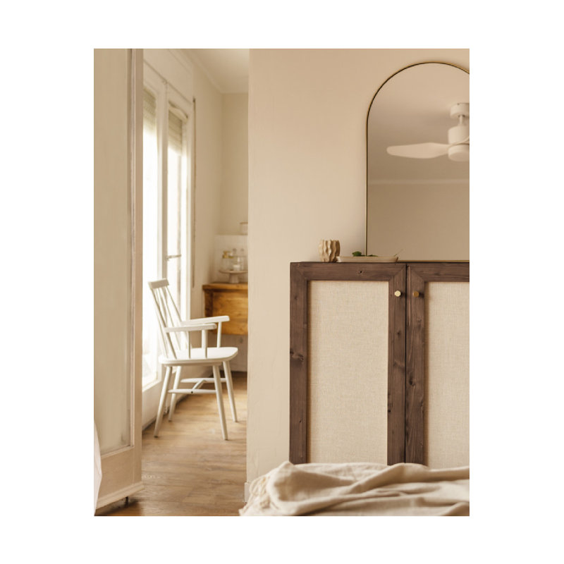 Buffet en lin, Noyer